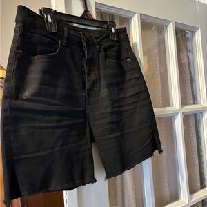 Forever 21 Black Women’s Denim Cutoff Shorts
